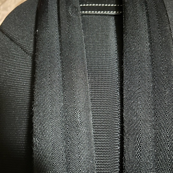 Burberry backpack leather with plaid pattern - Picture 8 of 15